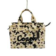 【美品】coach 花柄デザイン ハンドバッグ 新品☆COACH コーチ 花柄バッグ ハンドバッグ 百貨店仕様 - メルカリ