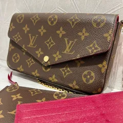 【美品】LOUIS VUITTON/ルイ ヴィトン　ポシェットフェリシー　M81896　ショルダーバッグ　モノグラム　チェーンウォレット