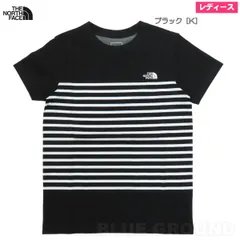 ザ・ノース・フェイス / SSパネルボーダーTee レディース ブラック［K］ S