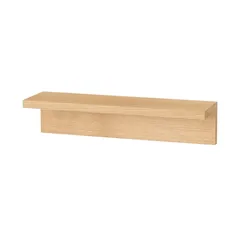 【ラスト1点】幅44×奥行12×高さ10cm オーク材 棚 44504994 壁に付けられる家具 無印良品
