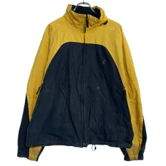 NAUTICA ジャケット XL～ イエロー ネイビー ノーティカ ジップアップ 裏フリース アウトドア アウター 古着卸 アメリカ仕入 a702-7556のサムネイル
