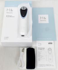 美品 suisosum スイソサム H&beauty 充電式 RF美顔器 HAB-RE01 ラジオ波 EMS RF Electric Facial Machine■