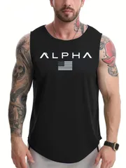 【数量限定】[X-Jang] タンクトップ メンズ トレーニング ノースリーブ スポーツ ランニング 筋トレ 速乾 ランニングウェア スポーツウェア 伸縮性 ジム おしゃれ