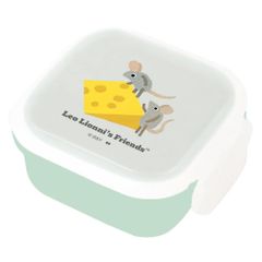 新品 大西賢製販 Leo Lionni ミニケース LUNCH SERIES Cheese サイズ：約W10.4 D9.2 H4.9 LLC-651