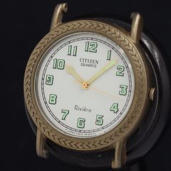 未使用品 CITIZEN シチズン リビエール クォーツ腕時計 電池交換済