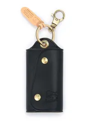 [IL BISONTE (イルビゾンテ)] キーケース レザー 本革 牛革 レディース メンズ ユニセックス ブラック 黒