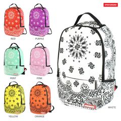 SPRAYGROUND BANDANA BACKPACK(スプレーグラウンド バッグ カバン 鞄 バックパック リュック ペイズリー バンダナ PAISLEY)