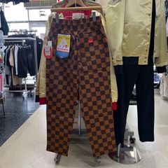 cookman クックマン●シェフパンツ　ロングパンツ　チェッカー柄　M L