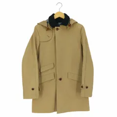 ザダファーオブセントジョージ The DUFFER of ST.GEORGE 裏地チェック 襟コーデュロイ ステンカラーコート メンズ import：M のサムネイル