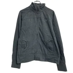 champion ロゴスウェット トレーナー L キッズ ダークグレー 裏起毛 フルジップ 古着卸 アメリカ仕入 a612-5755のサムネイル