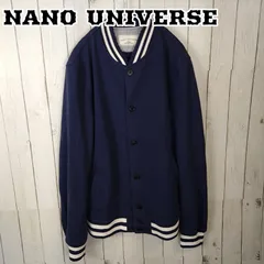 NANO UNIVERSE ナノ・ユニバース スウェットスタジャン