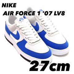 NIKE AIR FORCE 1 '07 LV8 ナイキ エア フォース 1 '07 LV8 SUMMIT WHITE/GAME ROYAL-NEUTRAL GREY fj5471-121 27cm