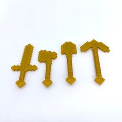 LEGO マインクラフト　金のツール