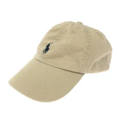 POLO RALPH LAUREN ポロラルフローレン キャップ 表記サイズ:ONESIZE ロゴ刺繡    ベージュ ユニセックス / 240001163960