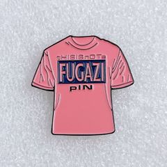 FUGAZI フガジ "This Is NOT a Fugazi Pin" ピンバッジ