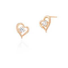 【数量限定】4℃(ヨンドシー)K10ピンクゴールド(PG)ピアス 111126153123