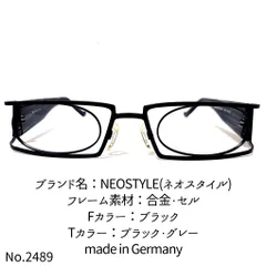 No.2489-メガネ NEOSTYLE(ネオスタイル)【フレームのみ価格