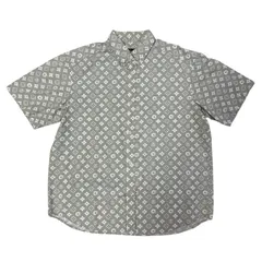 STUSSY 半袖シャツ　90s モノグラム STUSSY(ステューシー) / 90s/紺タグ/OLD STUSSY/モノグラム/半袖