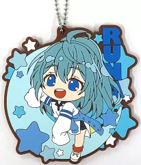 【中古】キーホルダー るな 夜空のラバーコースターチャーム 「一番くじ カラフルピーチ」 K賞
