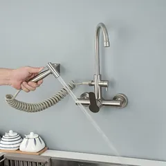 2025年最新】水栓 キッチン 壁付の人気アイテム - メルカリ