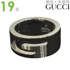 【新品/未使用】グッチ GUCCI 03266-09840/8106/19 指輪 リング シルバーリング ブランデッドG カットアウトG 19号 メンズ レディース ユニセックス ブランド ロゴ GG シルバー 925 アクセサリー 6258595