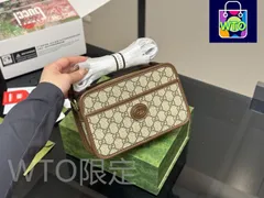 【今日特価】Gucci クラシックサインチェック カメラバッグ-WT0輸入-WTO輸入2