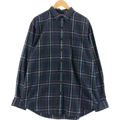 古着 エルエルビーン L.L.Bean 長袖 コットンチェックシャツ メンズXL相当/eaa527728