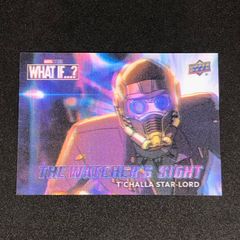 T'Challa Star Lord / ティ・チャラ スター・ロード 2023 Upper Deck Marvel What If...? The Watcher's Sight Lenticulars #WS15