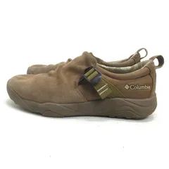 H■【27.5cm】コロンビア/Columbia YU2164 HAZY LAZY MOC OMNI-TECH スエードシューズ/茶/MENS■52【中古】
