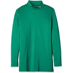 プーマ(PUMA) サッカー コンプレッション ジュニア モックネック 長袖シャツ 656332 ペッパーグリーン/プーマホワイト(05) 150cm