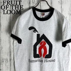 90s USA製 ポップかわいいイラスト US企業ロゴ リンガーTシャツ