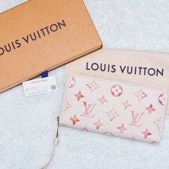 LOUIS VUITTON ジッピーウォレット コーティッドキャンバス ラン 