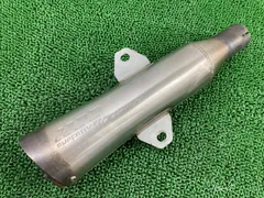 スカイウェイブ250 サイレンサーマフラー 社外 バイク 部品 CJ43A ステンレス スーパートラップ 差込内径50.8mm カスタム素材に 【中古】 86のサムネイル