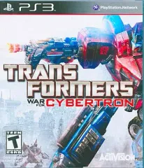 【中古】PS3ソフト 北米版 TRANSFORMERS WAR FOR CYBERTRON(国内版本体動作可)