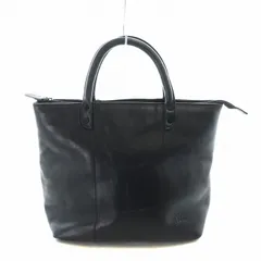 【値下げ歓迎】美品 ネイビー レザー 髭トートバッグ 髭バッグ/トートバッグ/レザー/BLK : セカンドストリートYahoo