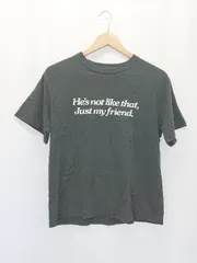 ◇ ⊂ MACPHEE マカフィー TOMORROWLAND プリント 半袖 Tシャツ カットソー サイズS ブラック レディース E  【1506110013538】