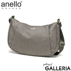 アネロ グランデ ショルダーバッグ レディース anello GRANDE 斜めがけバッグ 軽い 軽量 小さめ ブランド 撥水 ファスナー付き GTT0474Z ライトグレー