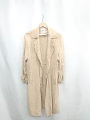 ◇ ⊂ ZARA ザラ 長袖 コート サイズS キャメル レディース E  【1502180074332】