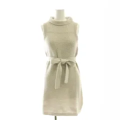 マックスマーラ MAX MARA WEEKEND ノースリーブ ニットワンピース ミニ ウール S グレージュ /NR ■OSのサムネイル