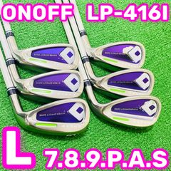 9064 ONOFF LP-416I オノフ レディース アイアン 6本セット 女性用 右