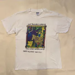 00s　gildan　半袖　Tシャツ　アート　カレッジ　アメカジ　海外　ストリート　Y2K　動物　【T-416】