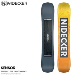   スノーボード 板 24-25 ナイデッカー センサー NIDECKER SENSOR フリースタイル トゥルーツイン メンズ 日本正規品のサムネイル