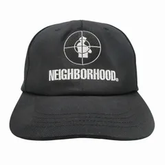 NEIGHBORHOOD ベースボールキャップ ブラック - メルカリ
