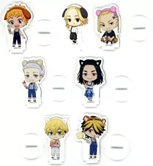 【中古】アクリルスタンド・アクリルパネル 全7種セット 「東京リベンジャーズ アクリルぷちスタンド 08.フォトきゃらver.」