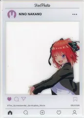 【中古】キャラカード 中野二乃 「映画 五等分の花嫁 クリアカード」 劇場グッズ