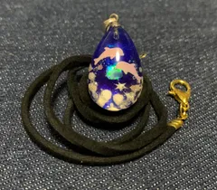 10月誕生石 4.779ct ライトニングリッジ産ブラックオパール 錦秋の京都