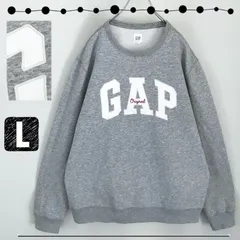 GAP ギャップ★オリジナルアーチロゴワッペン★裏起毛スウェット★USAメンズL 2308A106