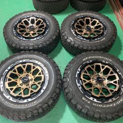 4×4エンジニアリング Air/G Rocks 17インチ 7j +32 PCD114.3 BFグッドリッチ KO2 245/65R17 2021年 RAV4 デリカ D5