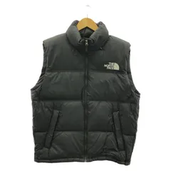 【中古】THE NORTH FACE ヌプシベスト サイズXL ブラック ND92338 ザノースフェイス[17]