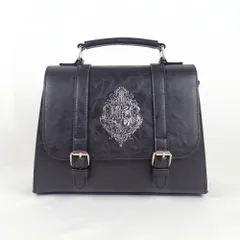 ☆ BLACK.ホグワーツエンブレム ☆ FLAPPER ハリーポッター ホグワーツエンブレム 3wayバッグ FLAPPER ハリーポッター バッグ サッチェルバッグ ショルダーバッグ リュック ミニリュック ホグワーツ エンブレム フラッパーのサムネイル